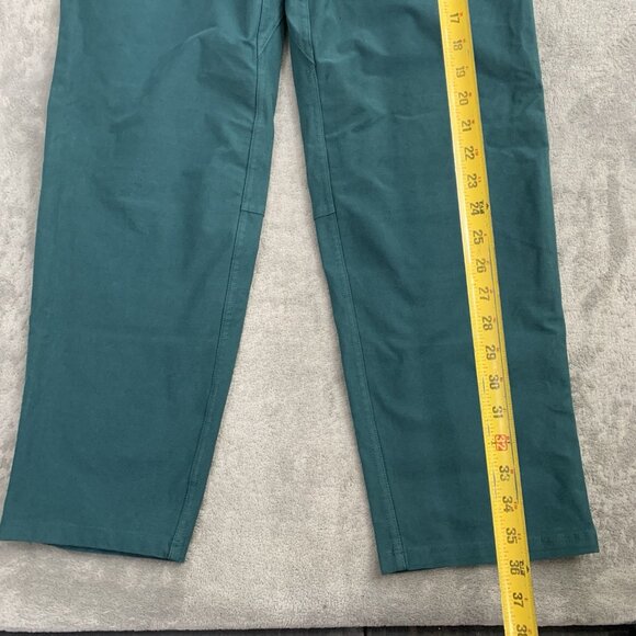 Lululemon ABC Relaxed-Fit Cropped Pant Mens 33x26” Utilitech Green Jasper Preppy - Picture 4 of 14